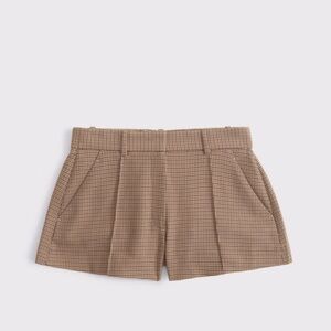 Abercrombie x Kathleen Post Curve Love High Rise Micro Tailored Short
